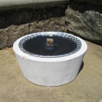 Contemporary Scandi Style Outdoor Bowl Candles